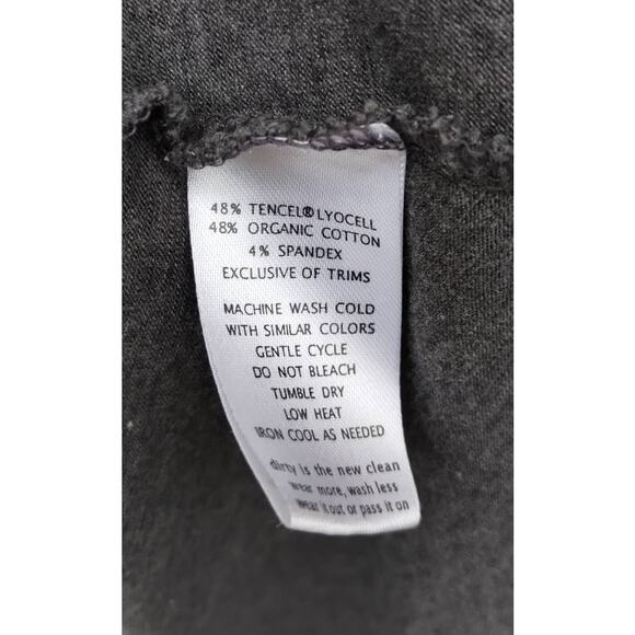 Toad & Co Rosalinda Dress Organic Cotton Tencel Lyocell Gray Casual Comfort S - Picture 8 of 10